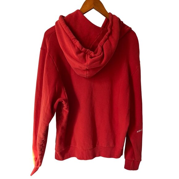 Aiello Frankies Bikinis Hoodie Sweatshirt Red Size M - Picture 2 of 6